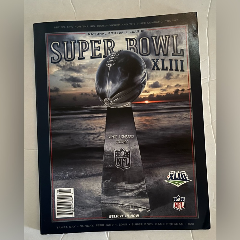 Super Bowl XLIII Official Game Program
